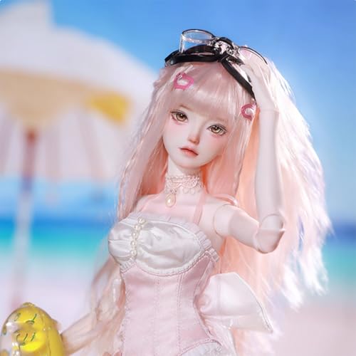 44cm BJD Puppen 1/4 Kugelgelenk Modepuppen Harz SD-Puppen Komplettset Handgemachtes Make-up, Geschenk für BJD-Puppenliebhaber 44cm BJD Puppen 1/4 Kugelgelenk Modepuppen Harz SD-Puppen Komplettset Handgemachtes Make-up, Geschenk für BJD-Puppenliebhaber von GYHCB