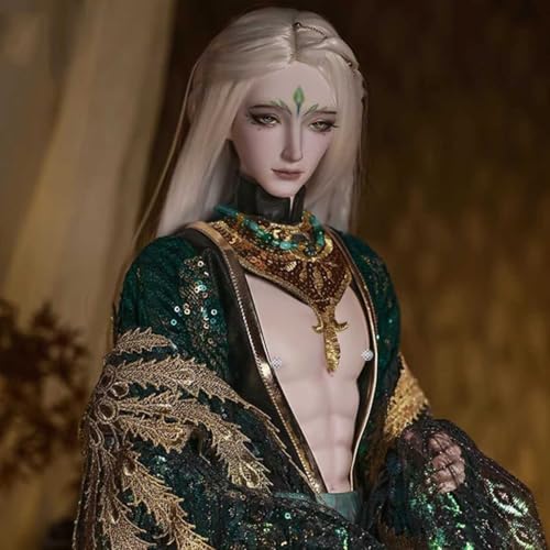 74,5 cm Mythologie Pfauenkönig BJD-Puppe 1/3 Exquisite SD-Puppe 29,33 Zoll Handgefertigt Kugelgelenkpuppe mit Komplettem Zubehörset + Make-up von GYHCB