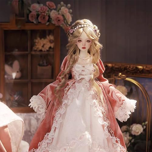 BJD Doll 1/4 44cm 17.3 Inch Ball Jointed SD Doll mit Kleidung Schuhen Perücke Make-up Mädchen BJD Doll 1/4 44cm 17.3 Inch Ball Jointed SD Doll mit Kleidung Schuhen Perücke Make-up Mädchen von GYHCB