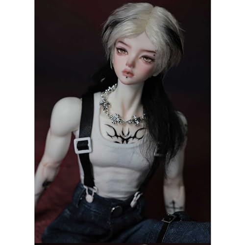 Cool und Gutaussehend BJD-Puppe 1/4 Punk-Stil SD-Puppe BJD Doll Ball Jointed Doll Cosplay Dekoration Harz SD-Puppen von GYHCB