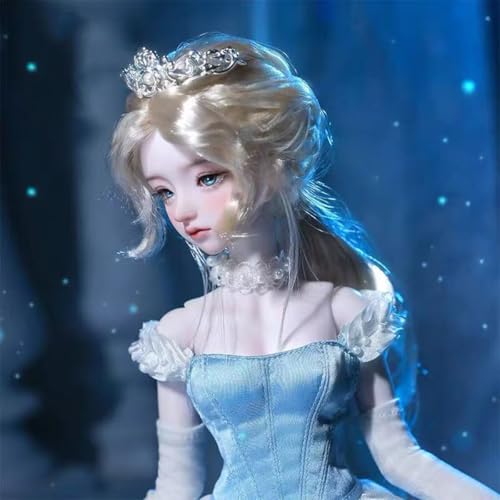 Exquisit BJD-Puppe 1/4 44 cm SD-Puppen Handgefertigt Harz Kugelgelenkpuppe Komplettset mit Kleidung Schuhe Perücke, Reine Handarbeit Exquisit BJD-Puppe 1/4 44 cm SD-Puppen Handgefertigt Harz Kugelgelenkpuppe Komplettset mit Kleidung Schuhe Perücke, Reine Handarbeit von GYHCB