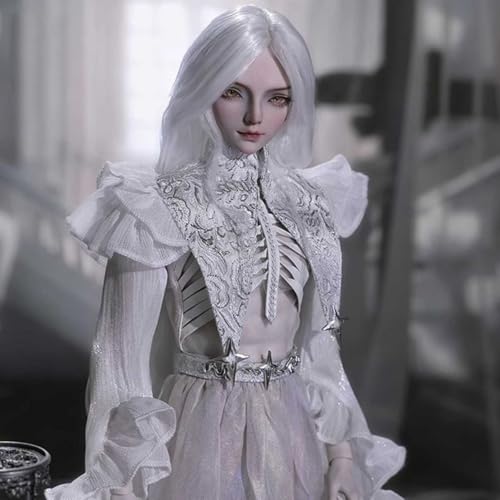 Fantasy-Stil BJD-Puppe Komplettset 1/4 47 cm Edel SD-Puppe 18,5 Zoll Kugelgelenkpuppe Actionfigur, Exquisite Handwerkskunst von GYHCB