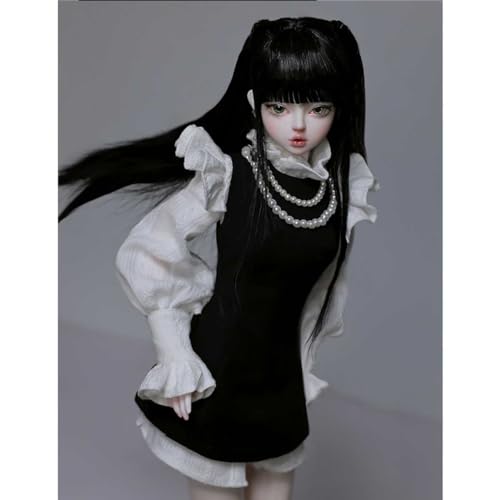 Gelenke Beweglich BJD-Puppe 1/4 Mode Harz SD-Puppe 48cm 18,9in Ball Jointed Doll Vollständiger Satz mit Kleidung Perücke Schuhe Bilden Zubehör von GYHCB