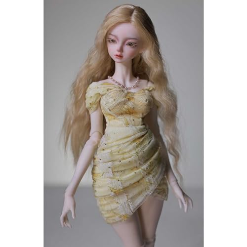 Handgefertigt BJD-Puppen 1/4 Mode SD-Puppe Ball Jointed Doll mit Vollständiger Satz Kleidung Schuhe Perücke Bilden, 44cm/17.32in Höhe von GYHCB