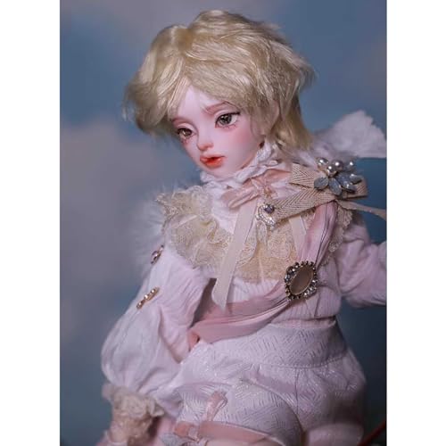 Niedliche BJD-Puppen 1/4 SD-Puppe 38cm Ball Jointed Doll mit Komplettem Set Kleidung Perücke Make-up, Valentinstag von GYHCB