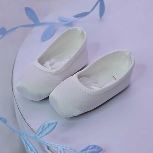 Puppenschuhe für 1/4 BJD, Ballerinas für Puppen, Mini Flache Schuhe für Weibliche Puppen, DIY-Kostüm, Kleid, Kostüm Zubehör von GYHCB