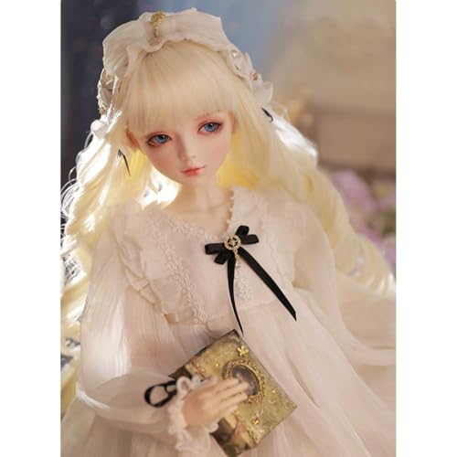 Wunderschöne Prinzessin BJD-Puppe 56 cm SD Doll Komplettset 1/3 Handgefertigt Mechanisch Gegliederte Puppe mit Zweifarbigen Augäpfeln, Überraschungsgeschenk von GYHCB