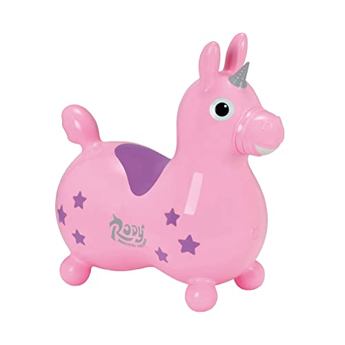 GYMNIC Magischer Springtier Einhorn Pinky für Kinder – Gleichgewichtstraining und Koordination von GYMNIC