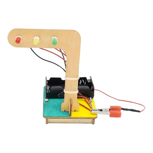 Ampelschilder-Spielzeug, Ingenieurwissenschaften-Sets, Simulations-Straßenlicht-Elektromotor-Experimentierset, Verkehrs-Stoppschild-Lampen-Spielzeug-Spielset Für Geburtstage Oder Kindertage von GZBMEZS