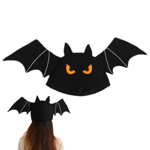 GZBMEZS Halloween Hut | Halloween Flügel Cosplay Hut für Damen,Feiertag Party Kopfbedeckung Für Männer Und Frauen Für Karneval Parade Festival Feiern Aktivitäten Und Aufführungen GZBMEZS Halloween Hut | Halloween Flügel Cosplay Hut für Damen,Feiertag Party Kopfbedeckung Für Männer Und Frauen Für Karneval Parade Festival Feiern Aktivitäten Und Aufführungen von GZBMEZS