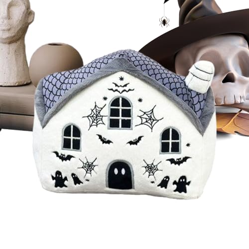 GZBMEZS Halloween Plüschtier - Halloween Gruselhaus Plüsch,Kuschelweiches Schmusedeko Saisonales Urlaubsdekor Für Kinderzimmer Sofa Auto Schlafzimmer Bett GZBMEZS Halloween Plüschtier - Halloween Gruselhaus Plüsch,Kuschelweiches Schmusedeko Saisonales Urlaubsdekor Für Kinderzimmer Sofa Auto Schlafzimmer Bett von GZBMEZS
