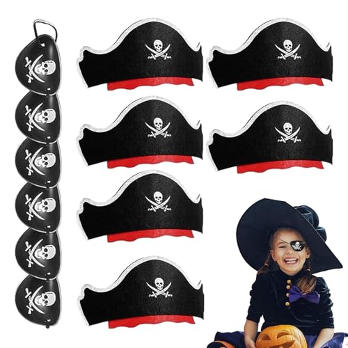 Piraten-Kostüm-Zubehör-Set - Cosplay-Piraten-Partyzubehör-Set | Halloween-Piraten-Partygeschenke, Piratenkostüm für Kinder und Erwachsene Piraten-Kostüm-Zubehör-Set - Cosplay-Piraten-Partyzubehör-Set | Halloween-Piraten-Partygeschenke, Piratenkostüm für Kinder und Erwachsene von GZBMEZS