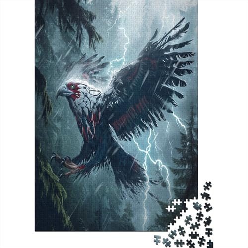 Adler Puzzle 1000 Teile Puzzle Erwachsene Schwieriges Schwer Puzzle Für Erwachsene Und Kinder Ab 14 Jahren Puzzel 1000pcs (75x50cm) von GZCVBDYUY