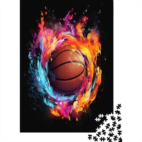 Basketball 1000 Teile,Impossible Puzzle,GesKükenlichkeitsspiel Für Die Ganze Familie, Erwachsenen Puzzlespiel Puzzel 1000pcs (75x50cm) von GZCVBDYUY