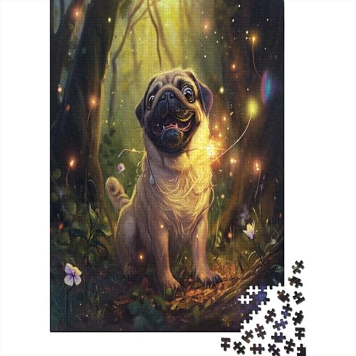 Hund Puzzle 1000 Teile,Puzzle Für Erwachsene, Impossible Puzzle, GesKükenlichkeitsspiel Für Die Ganze Familie,Puzzle Farbenfrohes,Puzzle-Geschenk,RaumdekoRatteion Puzzel 1000pcs (75x50cm) von GZCVBDYUY