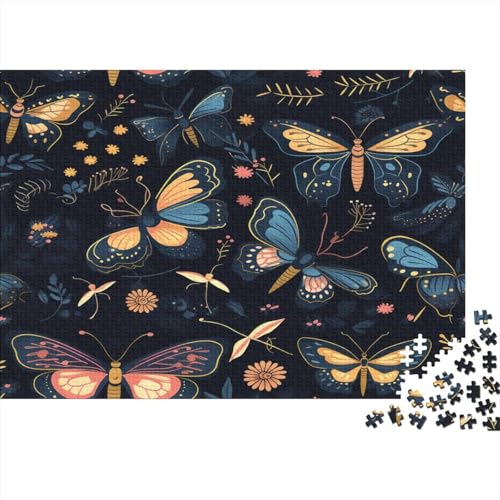 Schmetterling Puzzle 1000 Teile Puzzle Für Erwachsene Und Kinder Ab 14 Jahren Puzzel 1000pcs (75x50cm) von GZCVBDYUY