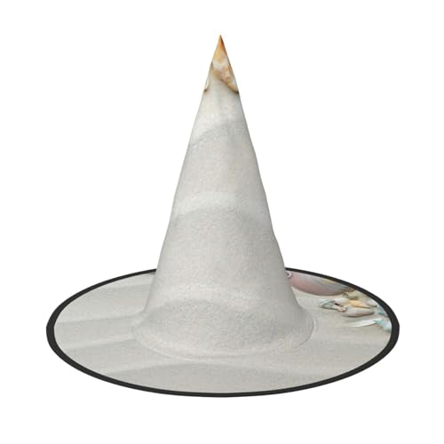 GZHYHAKAN Bunte Muschel- und Muschel-Druck, Halloween-Hut für Partys, Karneval und Rollenspiele – leicht, bequem GZHYHAKAN Bunte Muschel- und Muschel-Druck, Halloween-Hut für Partys, Karneval und Rollenspiele – leicht, bequem von GZHYHAKAN