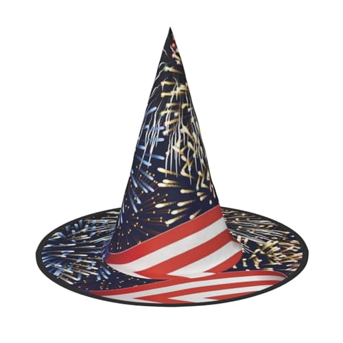 GZHYHAKAN Flagge Feuerwerk Print Halloween Hut für Partys, Karneval und Rollenspiele - leicht, bequem GZHYHAKAN Flagge Feuerwerk Print Halloween Hut für Partys, Karneval und Rollenspiele - leicht, bequem von GZHYHAKAN