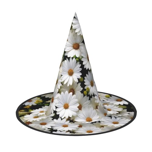 GZHYHAKAN Gänseblümchen Blumendruck Halloween Hut für Partys, Karneval und Rollenspiele - leicht, bequem GZHYHAKAN Gänseblümchen Blumendruck Halloween Hut für Partys, Karneval und Rollenspiele - leicht, bequem von GZHYHAKAN