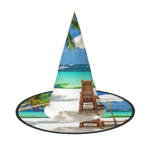 GZHYHAKAN Halloween Hut mit tropischen Feiertagen für Partys, Karneval und Rollenspiele - leicht, bequem GZHYHAKAN Halloween Hut mit tropischen Feiertagen für Partys, Karneval und Rollenspiele - leicht, bequem von GZHYHAKAN
