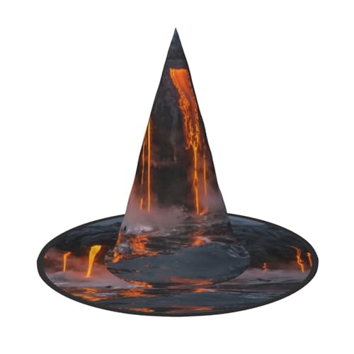 GZHYHAKAN Kilauea Vulkan Print Halloween Hut für Partys, Karneval und Rollenspiele - leicht, bequem GZHYHAKAN Kilauea Vulkan Print Halloween Hut für Partys, Karneval und Rollenspiele - leicht, bequem von GZHYHAKAN