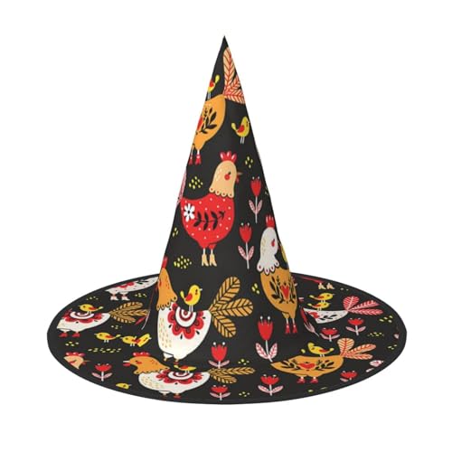 GZHYHAKAN Niedlicher Hahn-Huhn-Druck, Halloween-Hut für Partys, Karneval und Rollenspiele - leicht, bequem GZHYHAKAN Niedlicher Hahn-Huhn-Druck, Halloween-Hut für Partys, Karneval und Rollenspiele - leicht, bequem von GZHYHAKAN