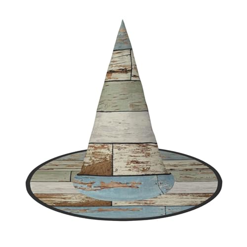 GZHYHAKAN Old Wooden Board Print Halloween Hat For Parties, Carnivals, And Role Play - Lightweight, Comfortable GZHYHAKAN Old Wooden Board Print Halloween Hat For Parties, Carnivals, And Role Play - Lightweight, Comfortable von GZHYHAKAN