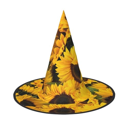 GZHYHAKAN Sonnenblumen-Print Halloween Hut für Partys, Karneval und Rollenspiele - leicht, bequem GZHYHAKAN Sonnenblumen-Print Halloween Hut für Partys, Karneval und Rollenspiele - leicht, bequem von GZHYHAKAN