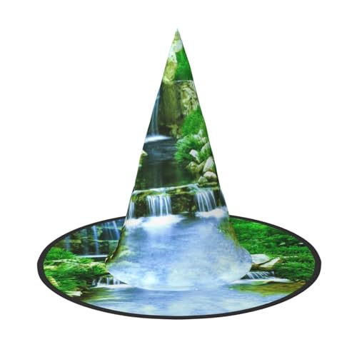 GZHYHAKAN Wasserfall Flowing Down Print Halloween Hut für Partys, Karneval und Rollenspiele - leicht, bequem GZHYHAKAN Wasserfall Flowing Down Print Halloween Hut für Partys, Karneval und Rollenspiele - leicht, bequem von GZHYHAKAN