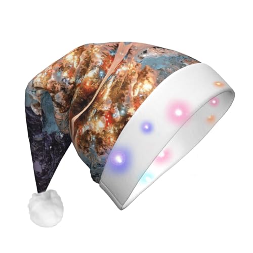 GZHYHAKAN Weihnachtsmütze mit Weihnachtsbaum-Schnee-Aufdruck für Erwachsene, perfekt für Weihnachten, Halloween und Neujahrspartys GZHYHAKAN Weihnachtsmütze mit Weihnachtsbaum-Schnee-Aufdruck für Erwachsene, perfekt für Weihnachten, Halloween und Neujahrspartys von GZHYHAKAN