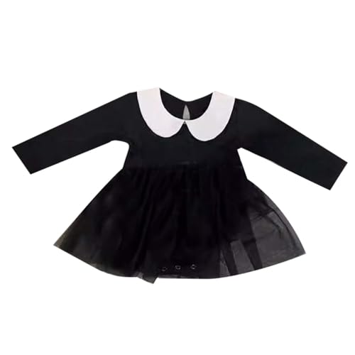 GZSRTT Baby Kinder Mädchen Geburtstag Outfit Baumwolle Top Prinzessin Tutu Rock Stirnband 3tlg Bekleidungsset Kürbis Baby,Geist Erstes Halloween Gruselige Halloween Cosplay Kostüm Neugeborenen Baby M von GZSRTT