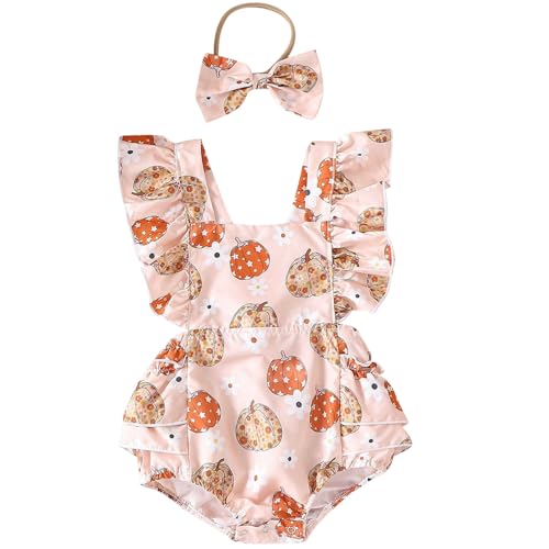 GZSRTT Baby Kleid Ärmellos Bodykleid Strampler Prinzessin Tüllrock mit Stirnband Kleinkinder Partykleid Bekleidungssets Für 0-24 Monate Baby Mädchen Halloween Outfit,Verkleidung Weiche Bunny Girl Cosp von GZSRTT