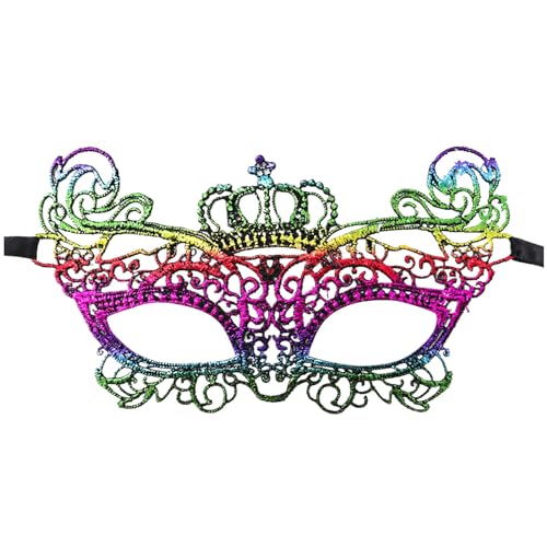 GZSRTT Halbmaske Karneval,Theatermaske Maskenball Damen Spitzenmaske Damen Masquerade Mask For Women Venetian Lace Eye Masks Venezianische Maskerade Maske Für Paare Karneval Masken Schwarz Maske Karne von GZSRTT