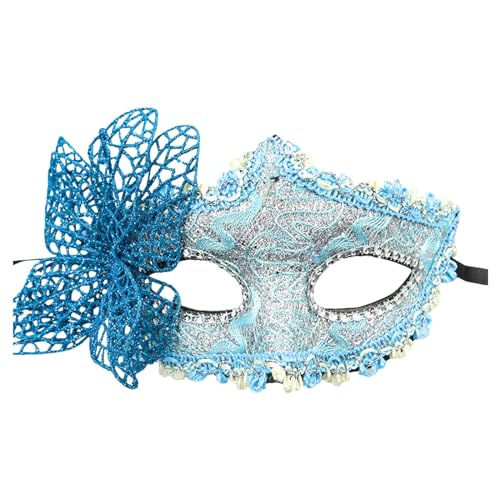 GZSRTT Halbmaske Karneval Herren,Schwarze Augenmaske Kostüm Maskenball Maske Damen Augenmaske Spitze Schwarz Masquerade Maske Phantom Der Oper Katzenmaske Schwarz Eye Mask Karneval,Maskerade-Ohrringe von GZSRTT