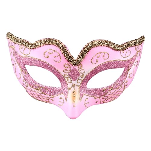 GZSRTT Half Face Mask Karneval,Maske Cosplay Kostüme Maskenball Maskerade Maske Damen Maske Cosplay Kostüme Katzen Maske Fiz Half Face Mask Karneval Maske Herren,Maske Set Herren Maske Maskenball Dame von GZSRTT