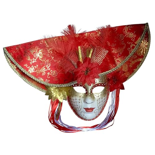 GZSRTT Karneval Damen Maske,Augenmaske Kostüm Maskenball Masken Männer Karneval Herren Maske Karneval Augenmaske Damen Venezianische Masken Lace Mask Karneval Maske Teufel,Ball Masken Herren Maske Ven von GZSRTT