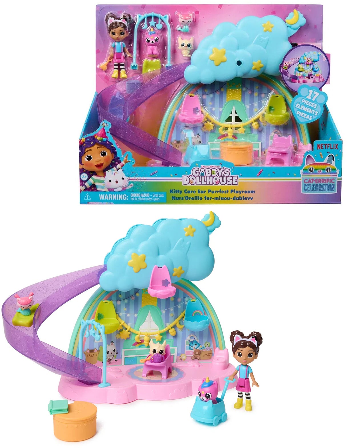 Gabby's Dollhouse Kitty Care Spielset von Gabby's Dollhouse