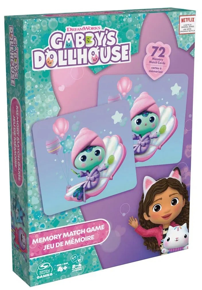 Gabby's Dollhouse Memo-Spiel von Gabby's Dollhouse