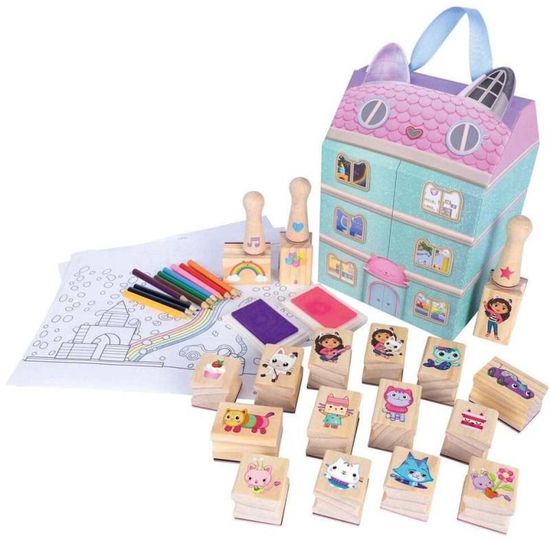 Gabby's Dollhouse Stempelset mit Zubehör von Gabby's Dollhouse