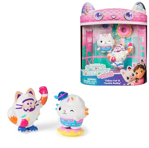 Gabby‘s Dollhouse: Der Film – Kuchi & Cookie Bobby, Spielfiguren-Set mit 2 Zubehörteilen, für Kinder ab 3 Jahren Gabby‘s Dollhouse: Der Film – Kuchi & Cookie Bobby, Spielfiguren-Set mit 2 Zubehörteilen, für Kinder ab 3 Jahren von Gabby's Dollhouse