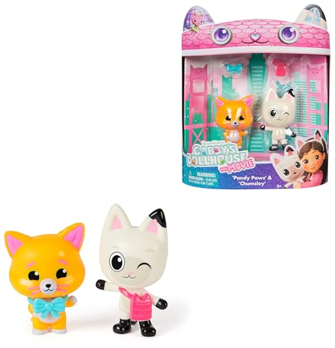 Gabby’s Dollhouse: Der Film – Panda Pfötchen & Leopold Figuren-Set, mit 2 Zubehörteilen, für Kinder ab 3 Jahren Gabby’s Dollhouse: Der Film – Panda Pfötchen & Leopold Figuren-Set, mit 2 Zubehörteilen, für Kinder ab 3 Jahren von Gabby's Dollhouse