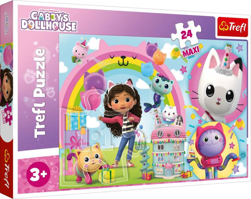 Trefl Gabby's Dollhouse Maxi Puzzle 24 Teile von Gabby's Dollhouse