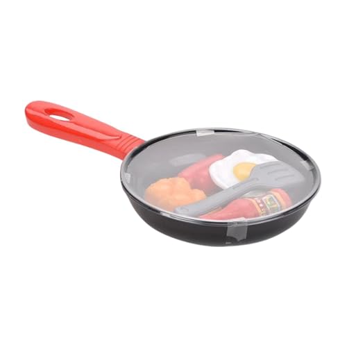 Gacqpli Play Kitchen Pan, Pretend Cooking Pan,Kinderküchenspielzeugzubehör - Pretend Camping Kochspielset, Spielpfannen, Utensilien, Kochgeschirr, Spielzeug, Spiellebensmittelset, Lerngeschenk für von Gacqpli