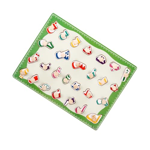 Gadpiparty 1 Satz Holzpuzzle Für Alphabet-Puzzle Kleine Rätsel Für Holzpuzzles Für Kleinkinder Buchstabenrätsel Logik-Puzzle- Aus Holz Holzrätsel Gadpiparty 1 Satz Holzpuzzle Für Alphabet-Puzzle Kleine Rätsel Für Holzpuzzles Für Kleinkinder Buchstabenrätsel Logik-Puzzle- Aus Holz Holzrätsel von Gadpiparty