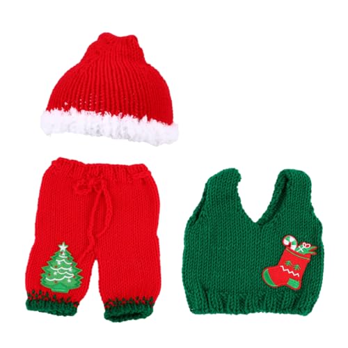 Gadpiparty 1 Satz Requisiten für Babyfotos Angebot an Fotobekleidung Babykostüm Baby-Weihnachtsoutfit Kleider Foto-Outfits Gestricktes Foto-Outfit Mode einstellen Tanzkostüm neugeboren von Gadpiparty