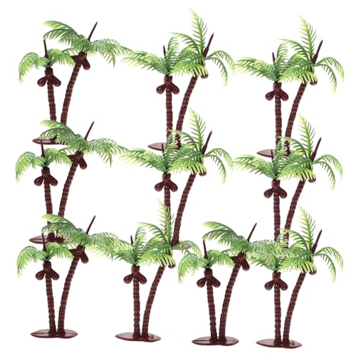 Gadpiparty 10 Stück Teiliges Miniatur kokosnussbaum Modell aus Kunststoff Realistische Palmen für Sandtisch Landschaft DIY Mikro Dekoration Mini Pflanzen für Zen Garten und Modellbau Gadpiparty 10 Stück Teiliges Miniatur kokosnussbaum Modell aus Kunststoff Realistische Palmen für Sandtisch Landschaft DIY Mikro Dekoration Mini Pflanzen für Zen Garten und Modellbau von Gadpiparty