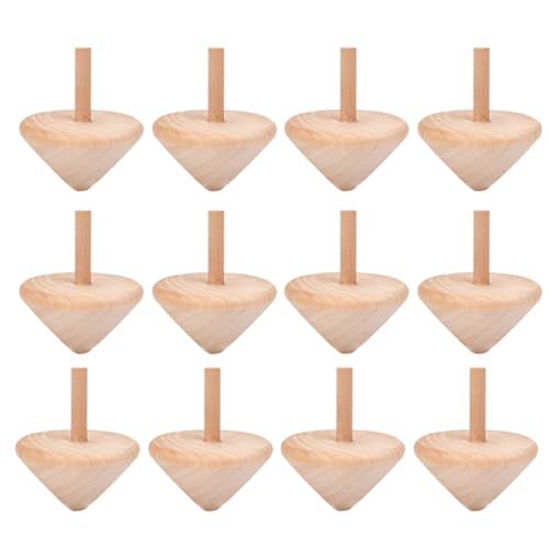 Gadpiparty 15 Stück Teiliges Holzkreisel zum Bemalen Natürliche Stabile Spinning Toys für Motorische Tragbares DIY für Familien und Bastelaktivitäten Gadpiparty 15 Stück Teiliges Holzkreisel zum Bemalen Natürliche Stabile Spinning Toys für Motorische Tragbares DIY für Familien und Bastelaktivitäten von Gadpiparty