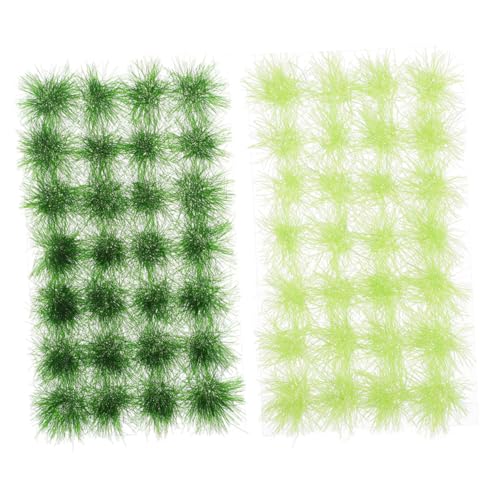 Gadpiparty 2 Boxen Miniatur Grasbüschel Künstliche Grasbüschel in Dunkelgrün und Hellgrün Realistische Modell Gras Cluster für Modelleisenbahn Landschaft Sandtisch und Miniaturlandschaft Gadpiparty 2 Boxen Miniatur Grasbüschel Künstliche Grasbüschel in Dunkelgrün und Hellgrün Realistische Modell Gras Cluster für Modelleisenbahn Landschaft Sandtisch und Miniaturlandschaft von Gadpiparty