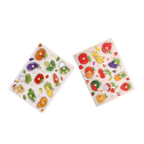 Gadpiparty 2 Stück Hölzerfrucht- Und Gemüse -puzzlespielzeug Spielzeuggemüse Puzzle-Brett Steckbrett Für Lernspielzeug Aus Holz Montessori-rätsel Gemüse-Puzzle- Holz Gadpiparty 2 Stück Hölzerfrucht- Und Gemüse -puzzlespielzeug Spielzeuggemüse Puzzle-Brett Steckbrett Für Lernspielzeug Aus Holz Montessori-rätsel Gemüse-Puzzle- Holz von Gadpiparty