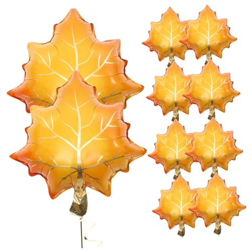 Gadpiparty 25 Stück Teiliges Aluminiumfolie Ahornblatt Luftballons Herbstliche Dekoration für Thanksgiving Party Bunte Herbstliche Ballons Einfach Aufzublasen für Saisonale Feierlichkeiten Gadpiparty 25 Stück Teiliges Aluminiumfolie Ahornblatt Luftballons Herbstliche Dekoration für Thanksgiving Party Bunte Herbstliche Ballons Einfach Aufzublasen für Saisonale Feierlichkeiten von Gadpiparty